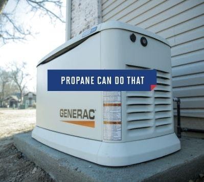 Generac propane backup generator